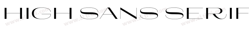 High Sans Serif7 Reg字体转换 High Sans Serif7 Reg字体转换